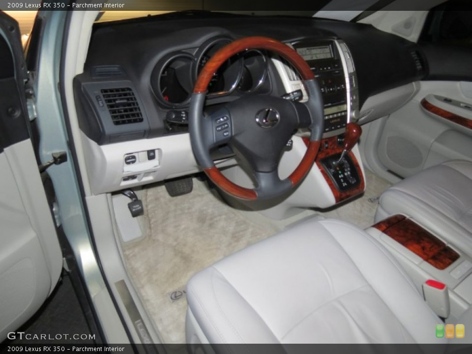 Parchment Interior Prime Interior for the 2009 Lexus RX 350 #81017460