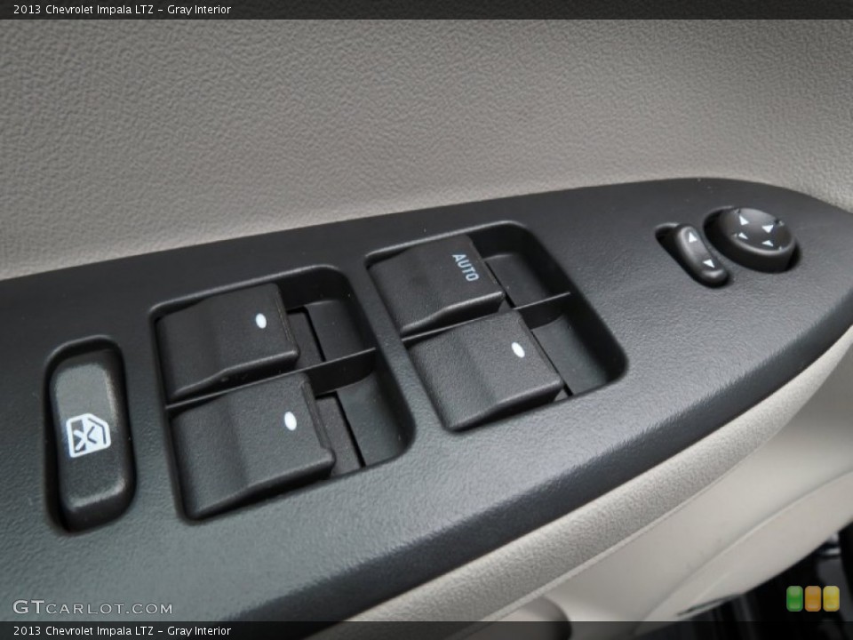 Gray Interior Controls for the 2013 Chevrolet Impala LTZ #81019946