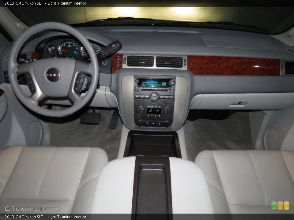 Light Titanium Interior Dashboard for the 2013 GMC Yukon SLT #81020746