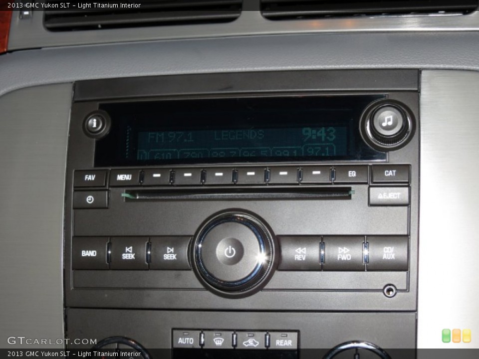 Light Titanium Interior Audio System for the 2013 GMC Yukon SLT #81020827