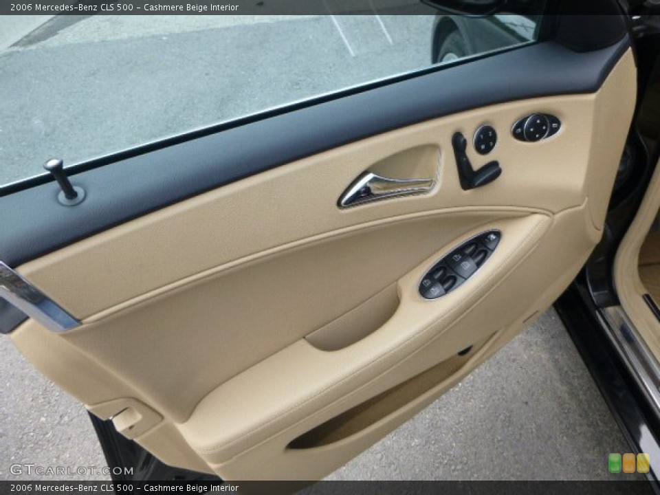 Cashmere Beige Interior Door Panel for the 2006 Mercedes-Benz CLS 500 #81020955
