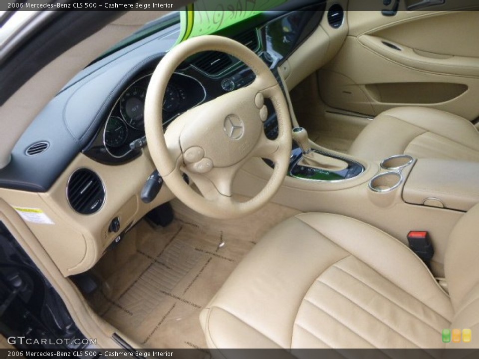 Cashmere Beige 2006 Mercedes-Benz CLS Interiors