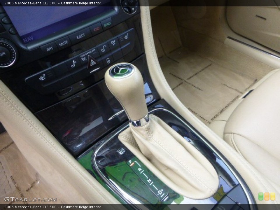 Cashmere Beige Interior Transmission for the 2006 Mercedes-Benz CLS 500 #81021028