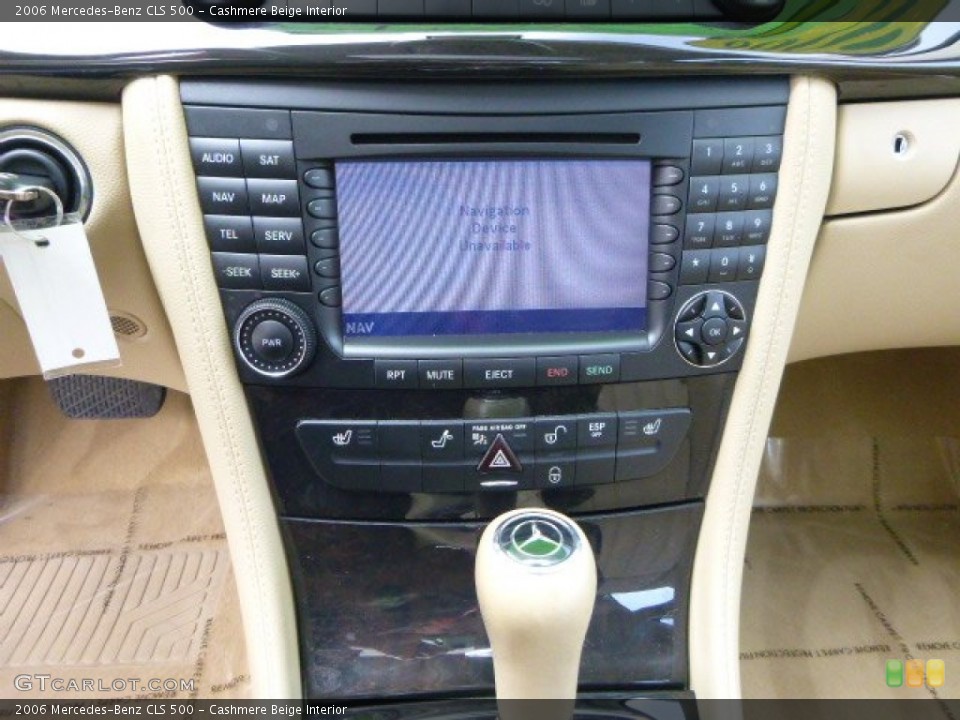 Cashmere Beige Interior Controls for the 2006 Mercedes-Benz CLS 500 #81021071