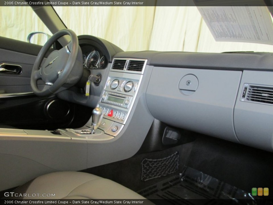 Dark Slate Gray/Medium Slate Gray Interior Dashboard for the 2006 Chrysler Crossfire Limited Coupe #81021990