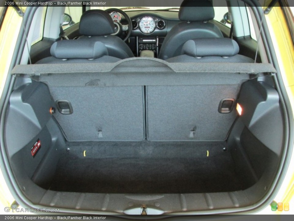 Black/Panther Black Interior Trunk for the 2006 Mini Cooper Hardtop #81022467