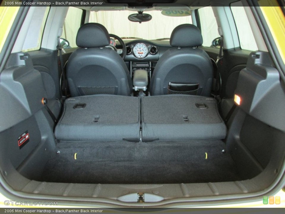 Black/Panther Black Interior Trunk for the 2006 Mini Cooper Hardtop #81022490