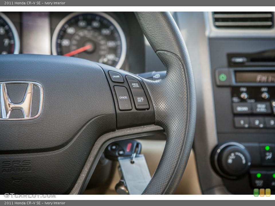 Ivory Interior Controls for the 2011 Honda CR-V SE #81023613