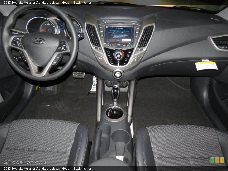 Black Interior Dashboard for the 2013 Hyundai Veloster  #81025871