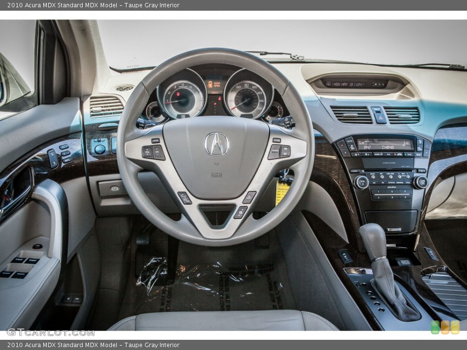 Taupe Gray Interior Dashboard for the 2010 Acura MDX  #81026147