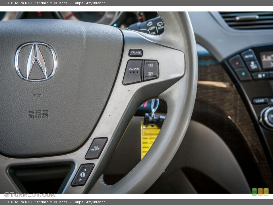 Taupe Gray Interior Controls for the 2010 Acura MDX  #81026598