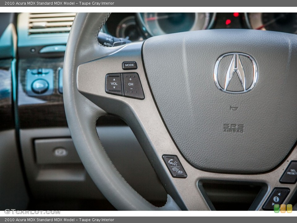 Taupe Gray Interior Controls for the 2010 Acura MDX  #81026635