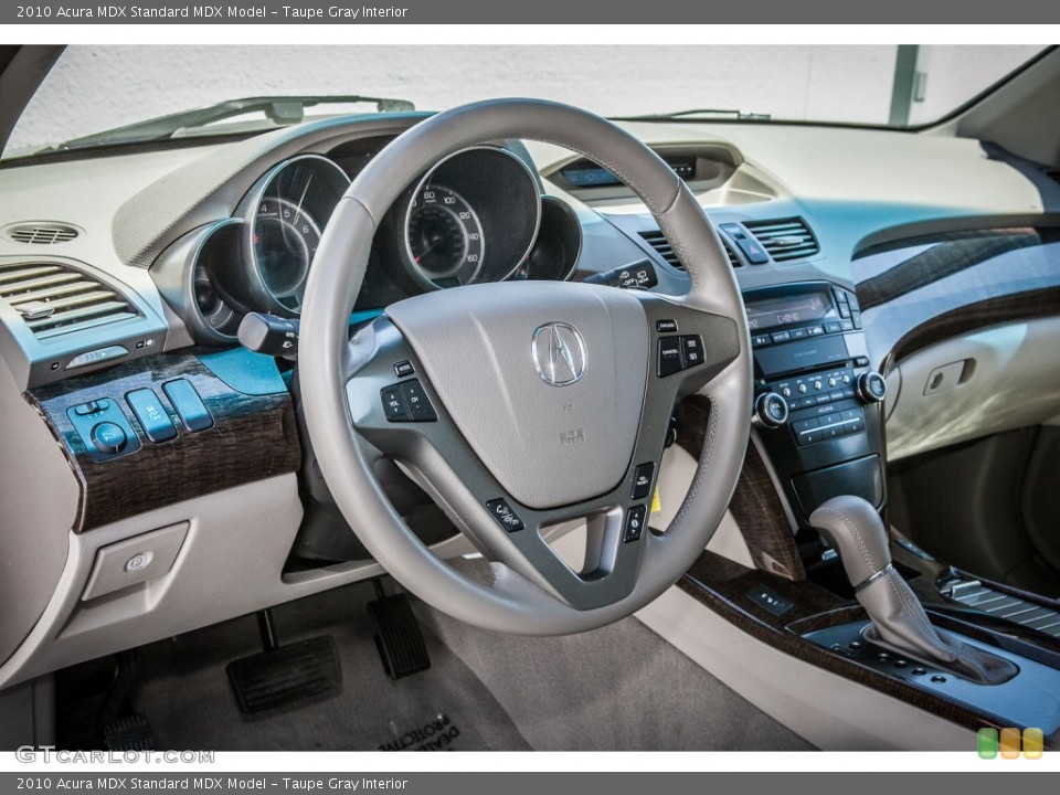 Taupe Gray Interior Dashboard for the 2010 Acura MDX  #81026681