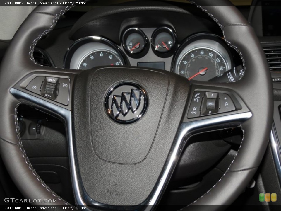 Ebony Interior Controls for the 2013 Buick Encore Convenience #81028073