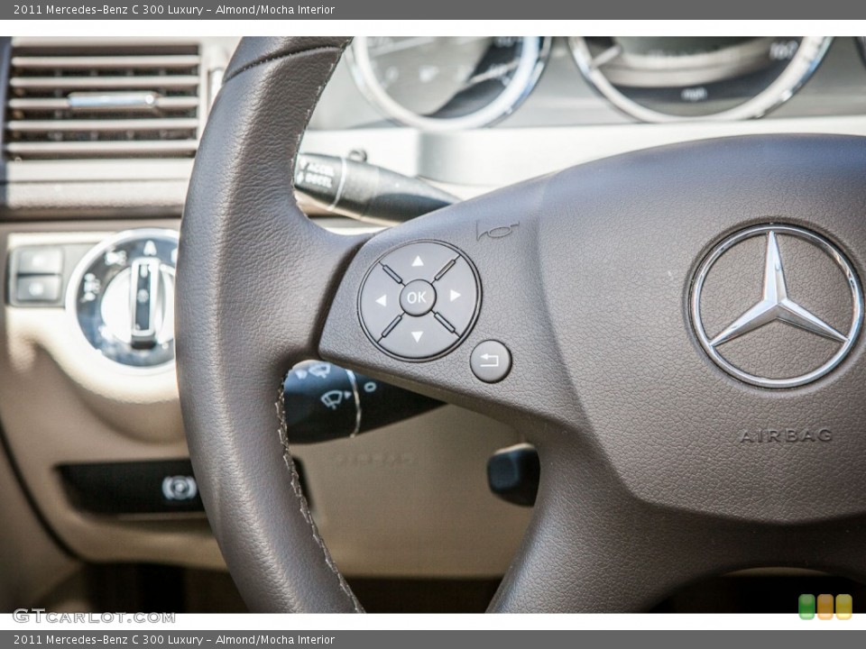 Almond/Mocha Interior Controls for the 2011 Mercedes-Benz C 300 Luxury #81028371