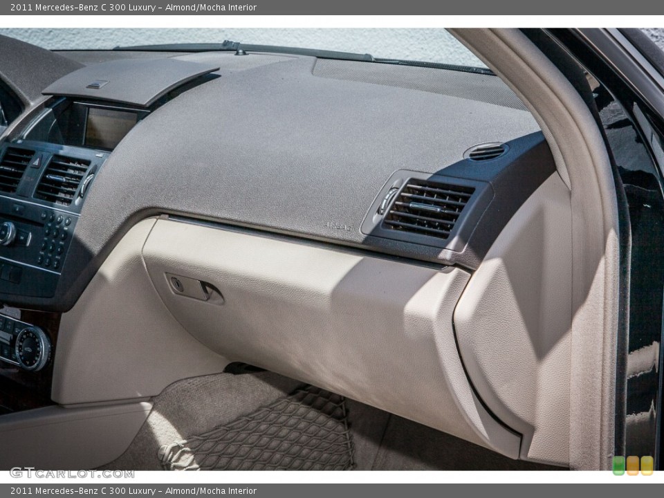 Almond/Mocha Interior Dashboard for the 2011 Mercedes-Benz C 300 Luxury #81028561