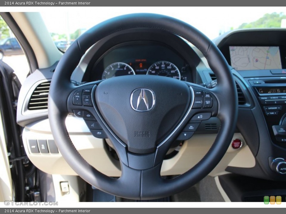 Parchment Interior Steering Wheel for the 2014 Acura RDX Technology #81029177