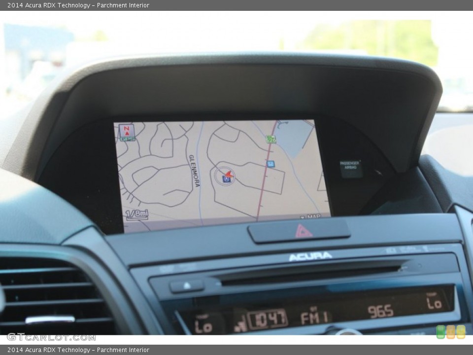 Parchment Interior Navigation for the 2014 Acura RDX Technology #81030442