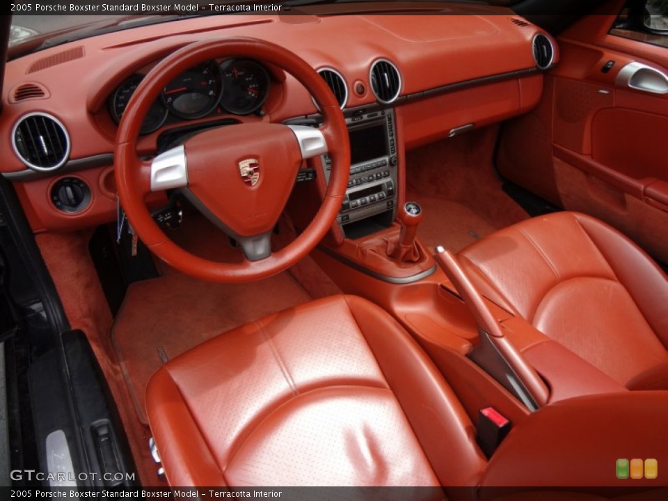 Terracotta 2005 Porsche Boxster Interiors