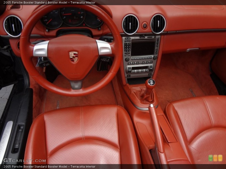 Terracotta Interior Dashboard for the 2005 Porsche Boxster  #81032861
