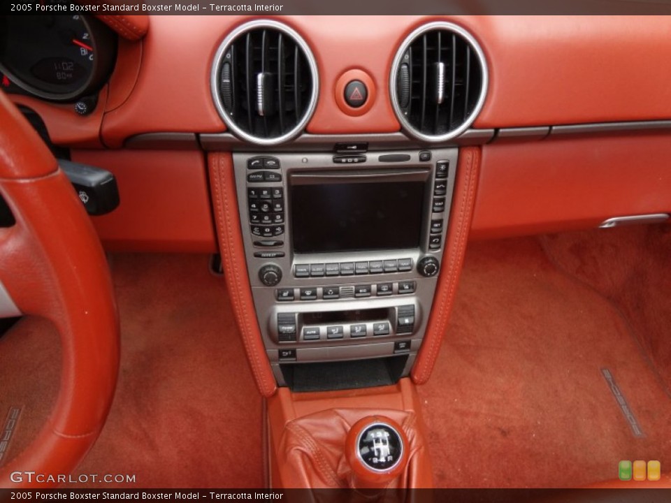 Terracotta Interior Controls for the 2005 Porsche Boxster  #81032910