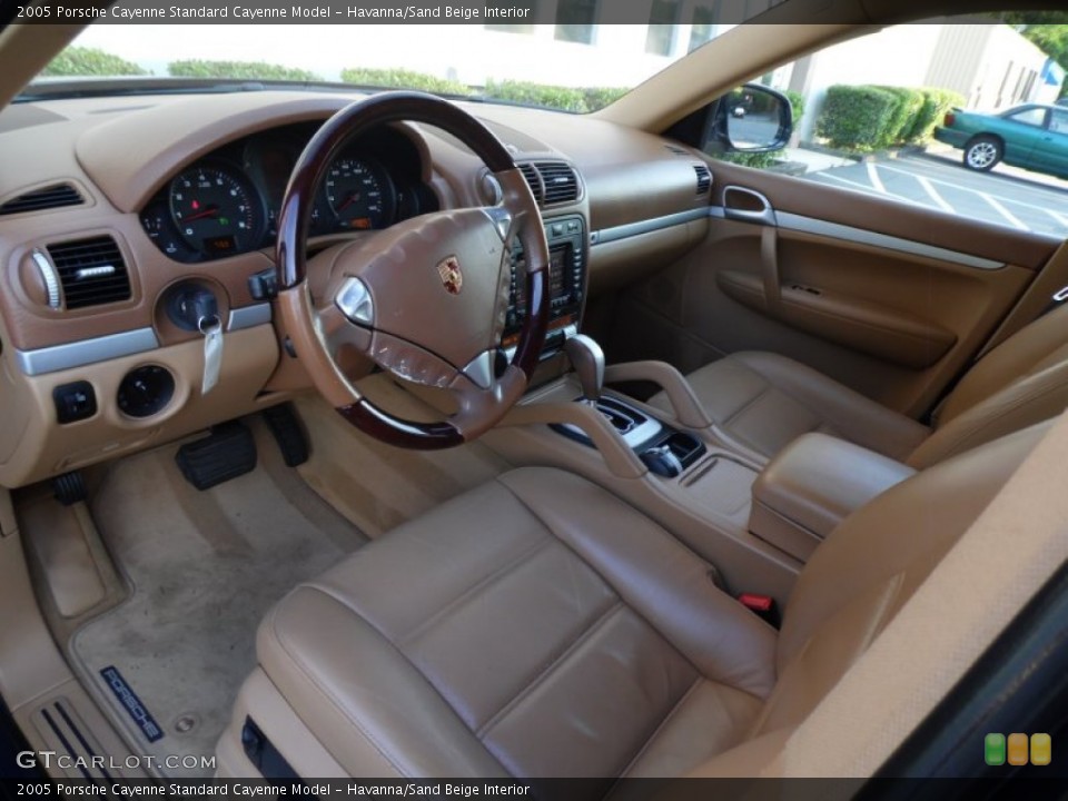 Havanna/Sand Beige Interior Photo for the 2005 Porsche Cayenne  #81034845