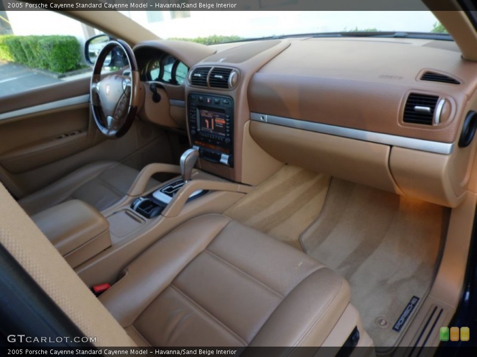 Havanna/Sand Beige Interior Dashboard for the 2005 Porsche Cayenne  #81034863