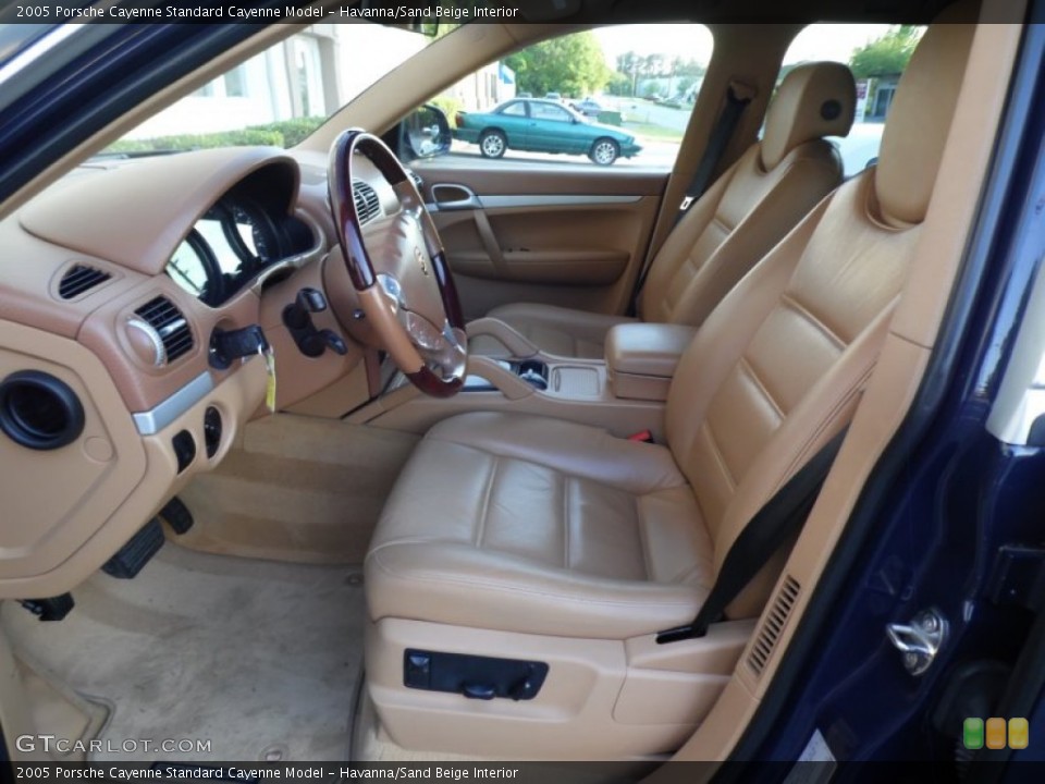 Havanna/Sand Beige Interior Prime Interior for the 2005 Porsche Cayenne  #81034989