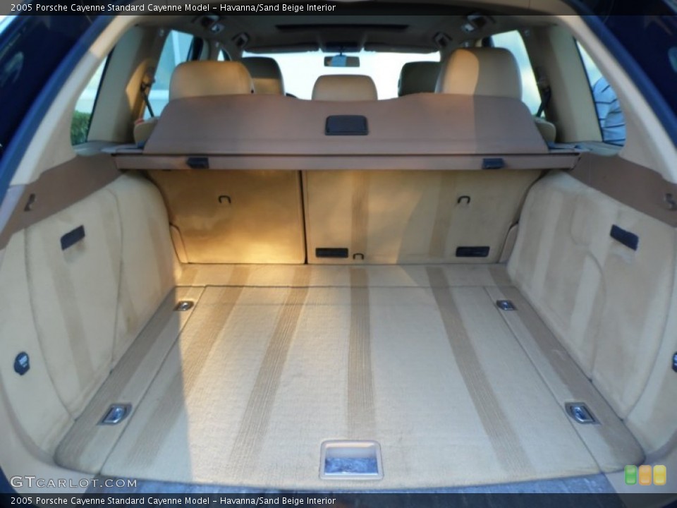 Havanna/Sand Beige Interior Trunk for the 2005 Porsche Cayenne  #81035121