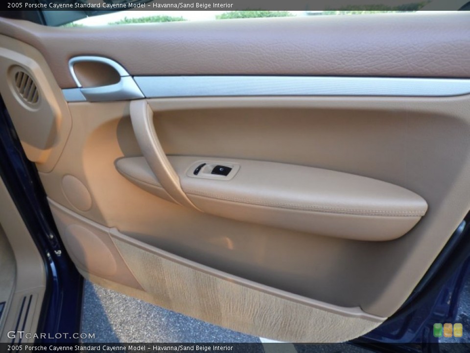 Havanna/Sand Beige Interior Door Panel for the 2005 Porsche Cayenne  #81035184