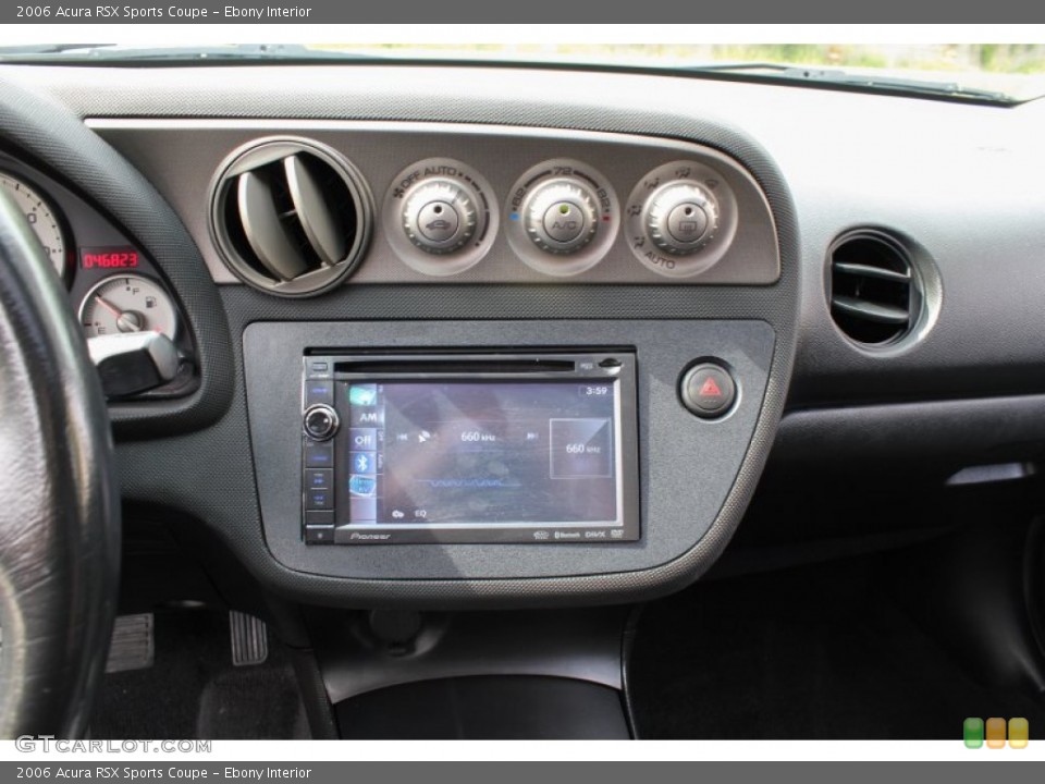 Ebony Interior Controls for the 2006 Acura RSX Sports Coupe #81039636