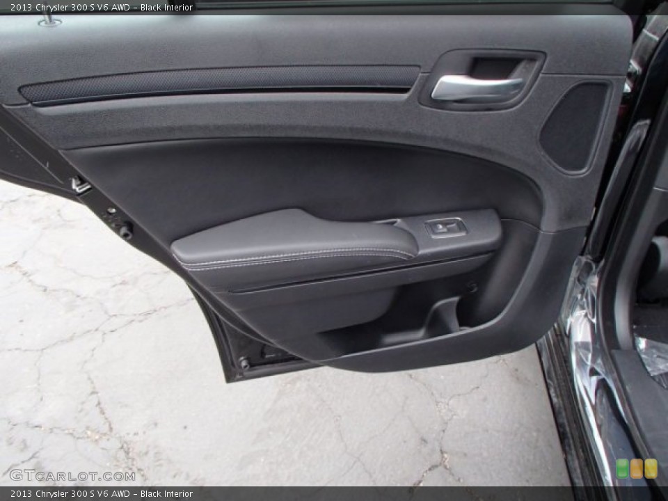 Black Interior Door Panel for the 2013 Chrysler 300 S V6 AWD #81041679