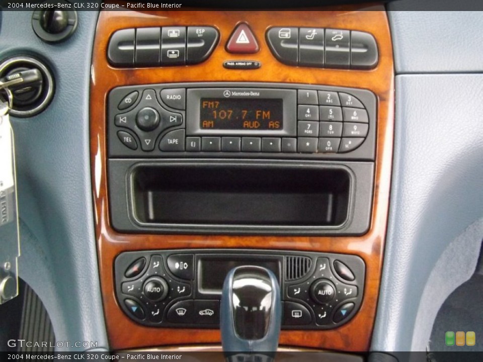 Pacific Blue Interior Controls for the 2004 Mercedes-Benz CLK 320 Coupe #81041927