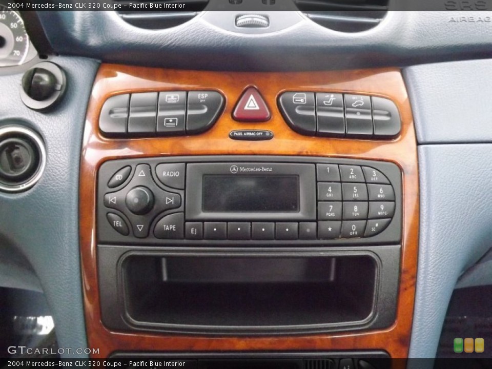 Pacific Blue Interior Controls for the 2004 Mercedes-Benz CLK 320 Coupe #81042118