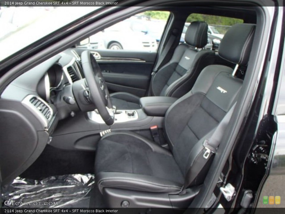 SRT Morocco Black Interior Photo for the 2014 Jeep Grand Cherokee SRT 4x4 #81043263