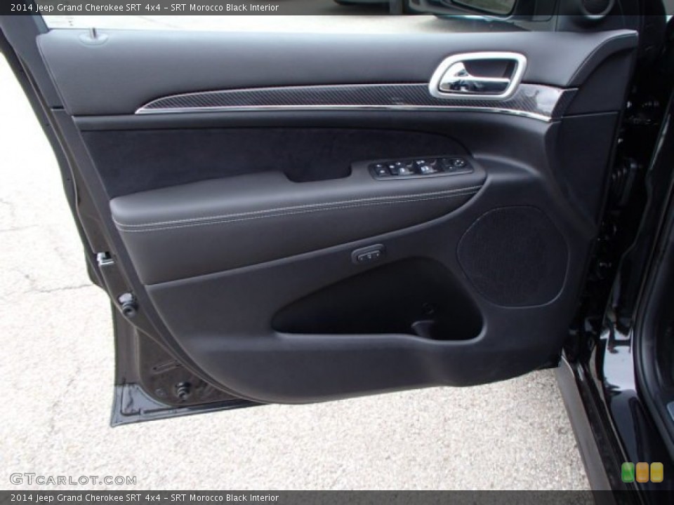 SRT Morocco Black Interior Door Panel for the 2014 Jeep Grand Cherokee SRT 4x4 #81043284