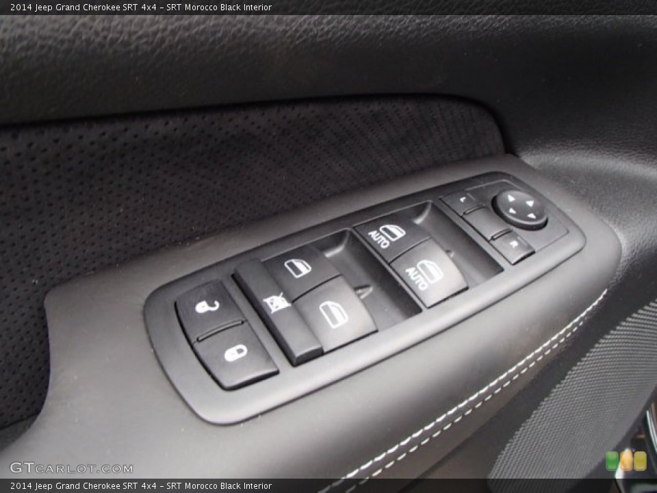 SRT Morocco Black Interior Controls for the 2014 Jeep Grand Cherokee SRT 4x4 #81043326