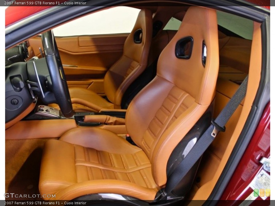 Cuoio Interior Front Seat for the 2007 Ferrari 599 GTB Fiorano F1 #81044484