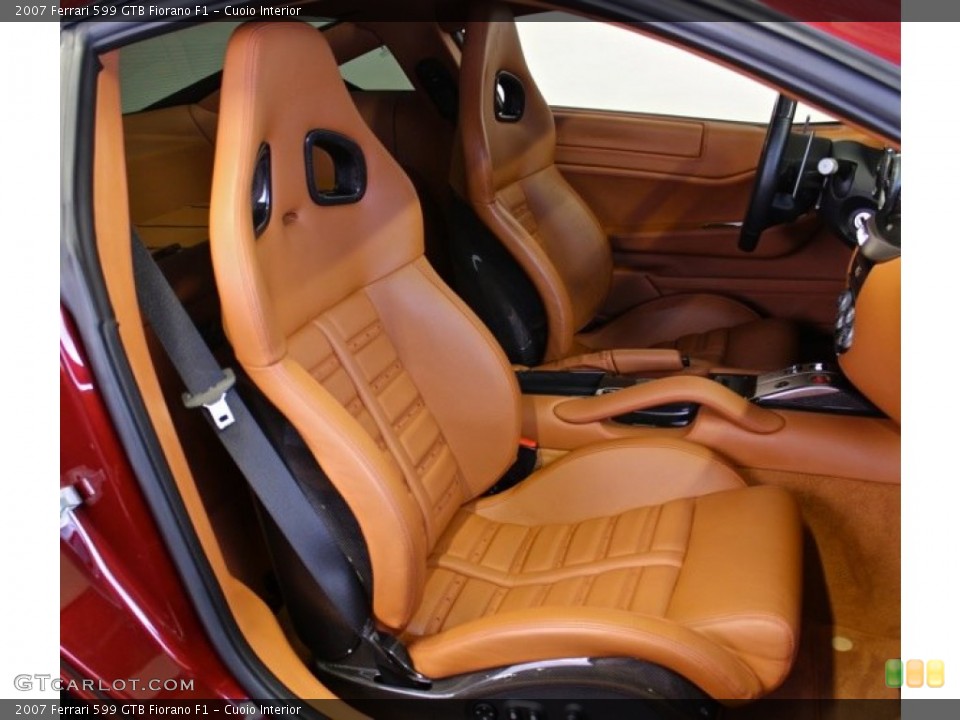 Cuoio Interior Front Seat for the 2007 Ferrari 599 GTB Fiorano F1 #81044505