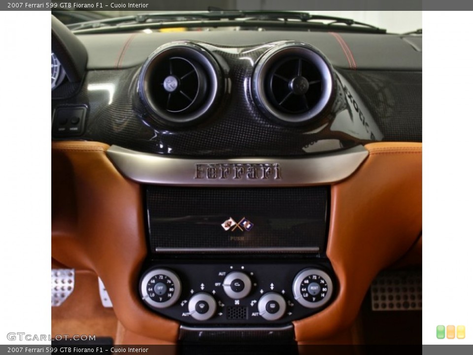 Cuoio Interior Controls for the 2007 Ferrari 599 GTB Fiorano F1 #81044672