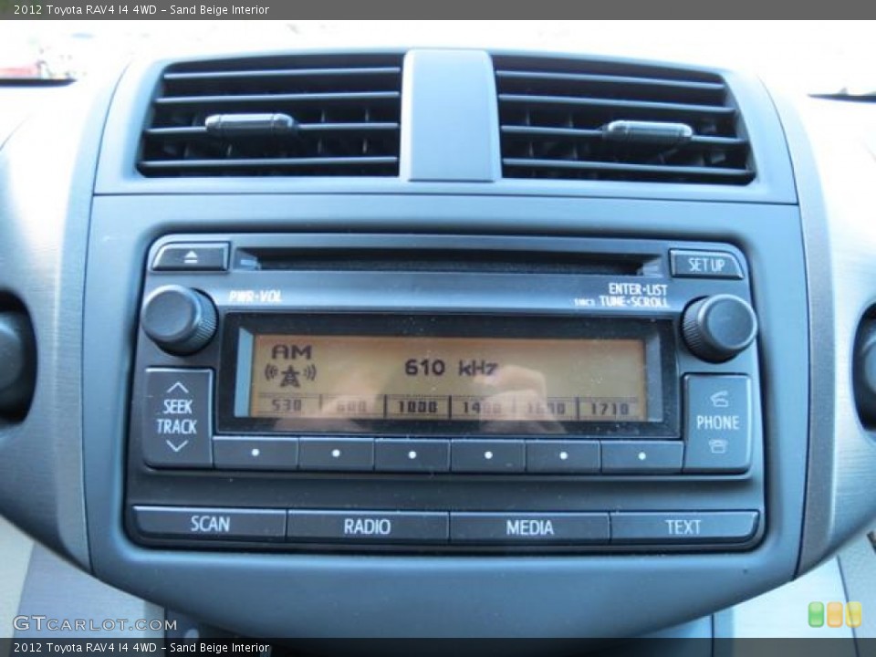 Sand Beige Interior Audio System for the 2012 Toyota RAV4 I4 4WD #81045042