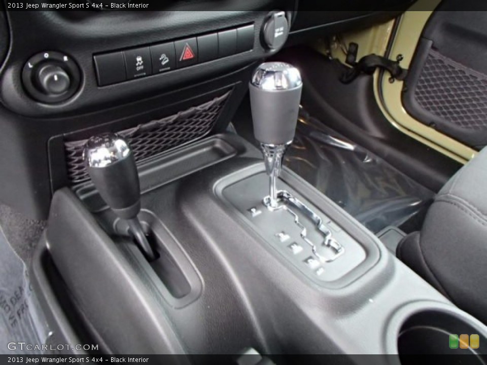 Black Interior Transmission for the 2013 Jeep Wrangler Sport S 4x4 #81045132