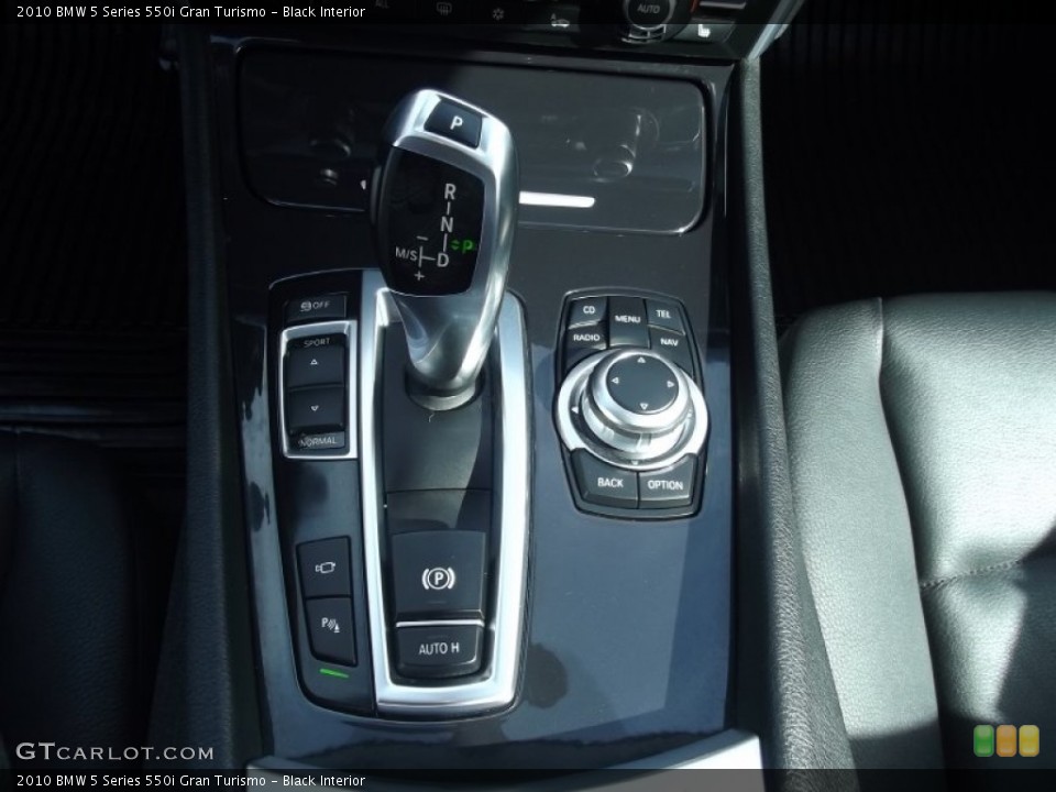 Black Interior Transmission for the 2010 BMW 5 Series 550i Gran Turismo #81046566