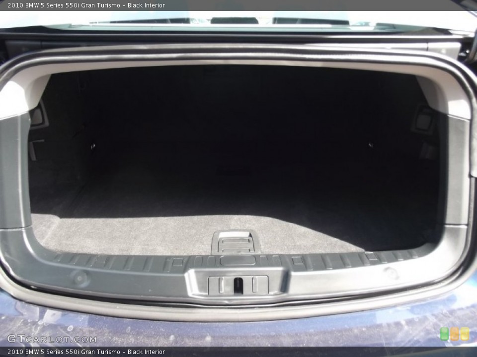 Black Interior Trunk for the 2010 BMW 5 Series 550i Gran Turismo #81046833