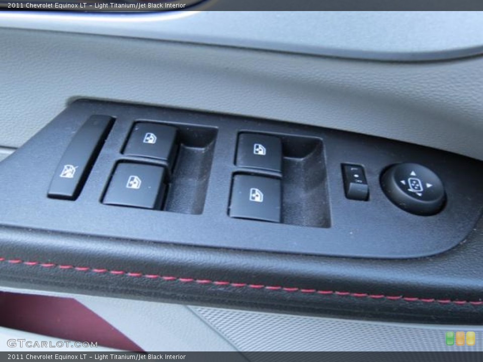 Light Titanium/Jet Black Interior Controls for the 2011 Chevrolet Equinox LT #81047097