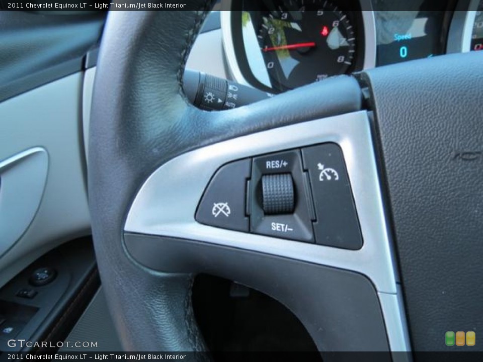 Light Titanium/Jet Black Interior Controls for the 2011 Chevrolet Equinox LT #81047259