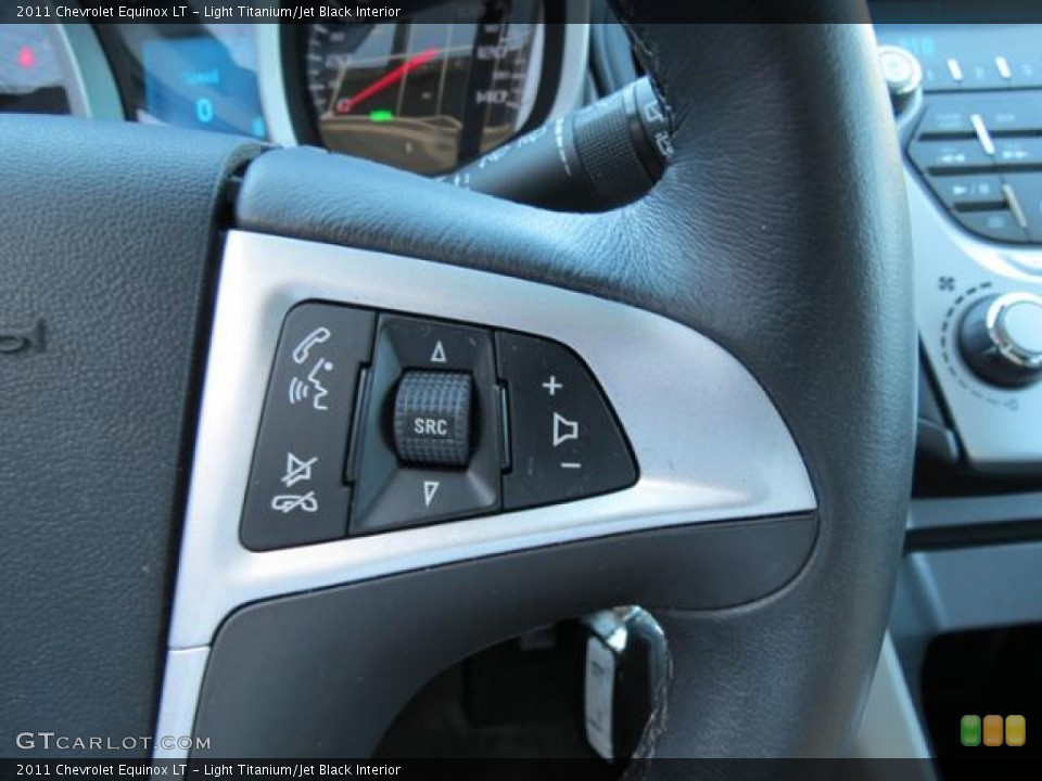 Light Titanium/Jet Black Interior Controls for the 2011 Chevrolet Equinox LT #81047286