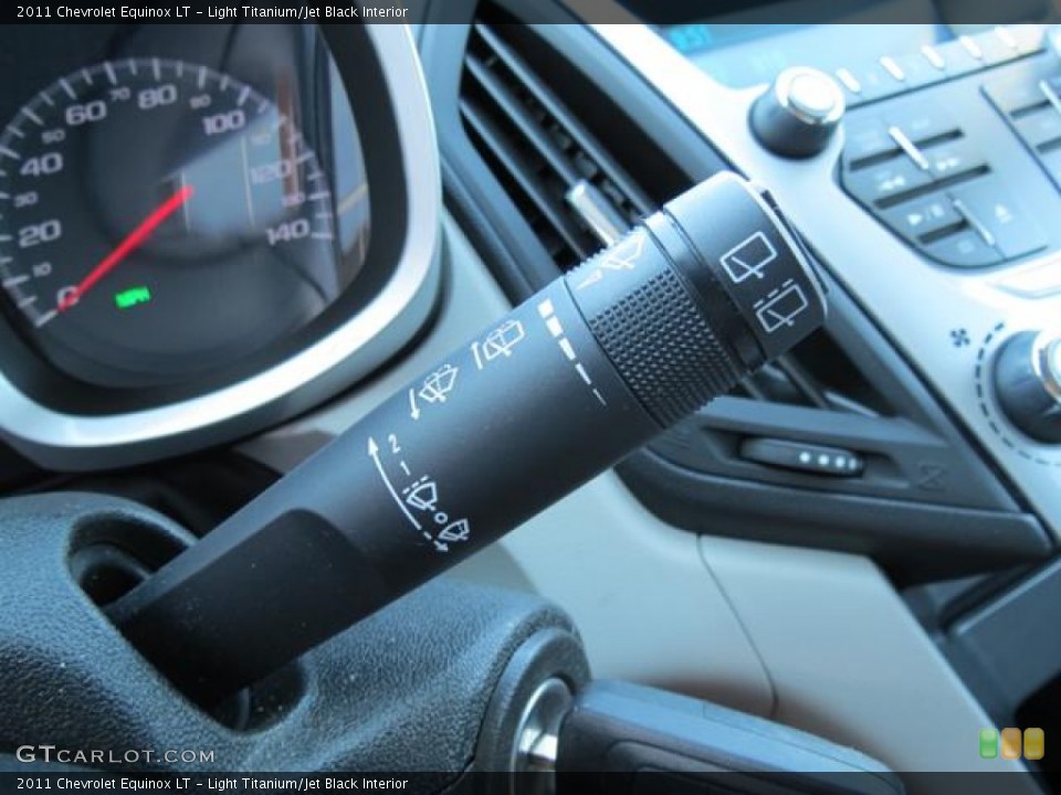 Light Titanium/Jet Black Interior Controls for the 2011 Chevrolet Equinox LT #81047327