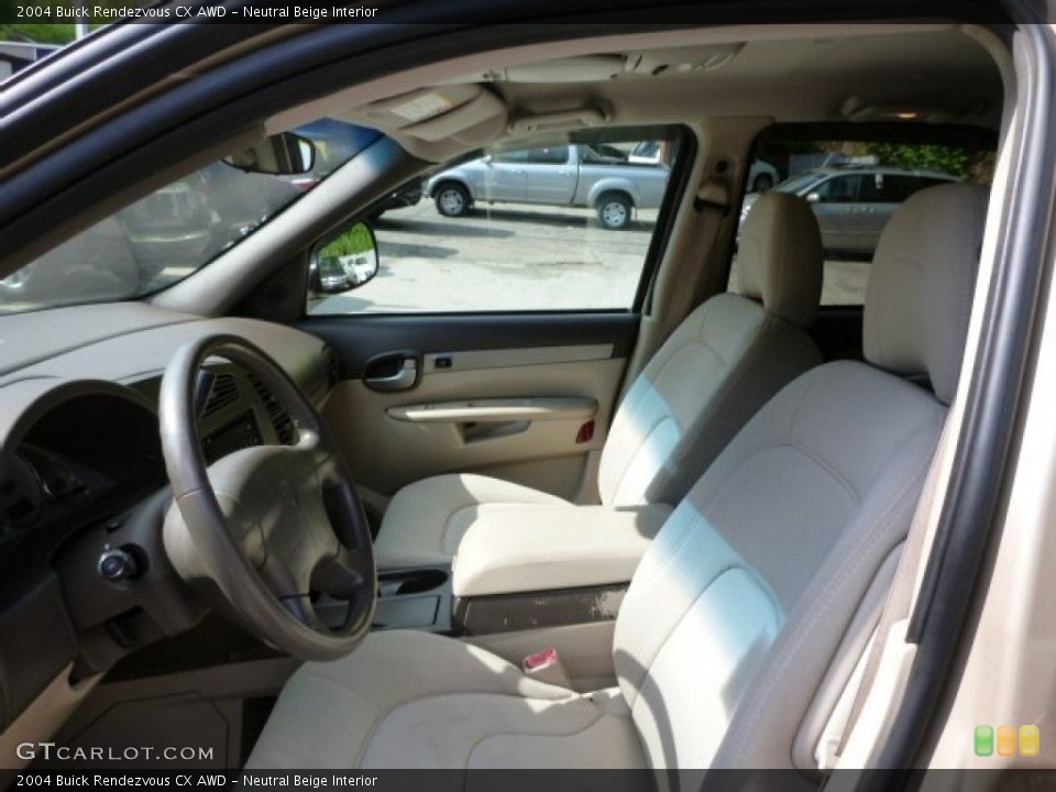 Neutral Beige Interior Photo for the 2004 Buick Rendezvous CX AWD #81049207