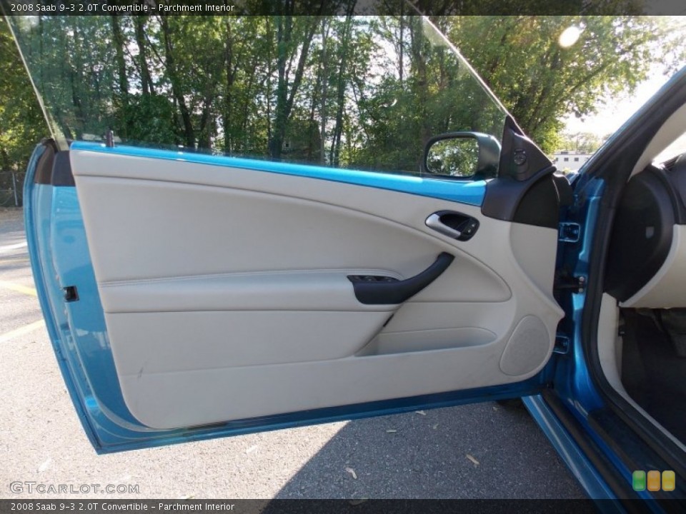 Parchment Interior Door Panel for the 2008 Saab 9-3 2.0T Convertible #81052848